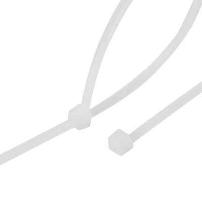2.5X100mm Self Locking Nylon Cable Tie White and Black Color