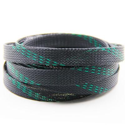 3/8 Inch Multi-Colored Braided Wire Sleeve Pet Braided Expandable Cable Wire Sleeve for Wire Protection