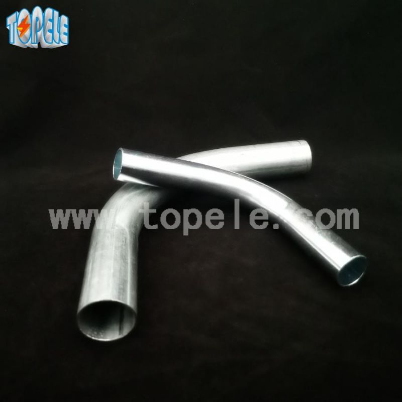IEC 61386 EMT Conduit Fittings EMT Conduit 90 Degree Elbow EMT Curva