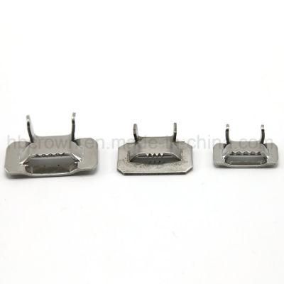 High Strength Teeth Lock Stainless Steel Banding Clips