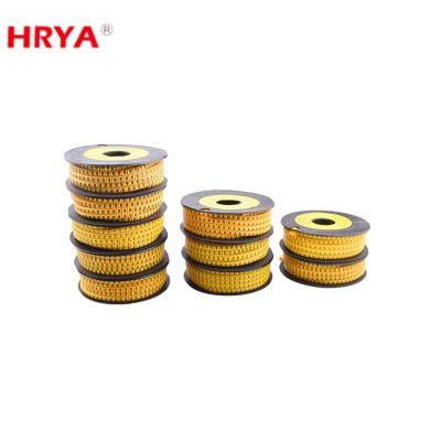 Factory Price PVC Circle Cable Markers Price for Electric Wires
