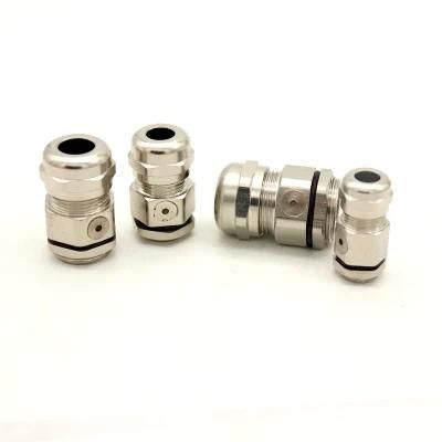 IP68 M20 Breathable Metal Cable Glands 6-12mm Metric Ventilation