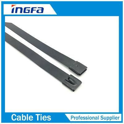 Stainless Steel 304*316 Epoxy Full Coated Cable Ties