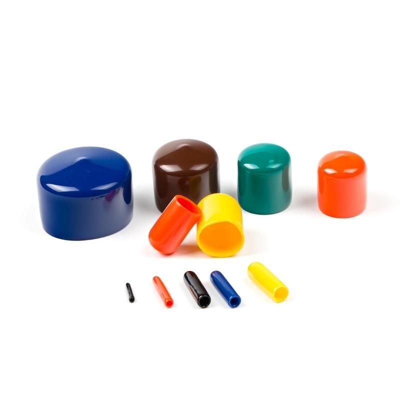 OEM Soft PVC Sleeve Tube Cap, LDPE Plastic Pipe End Caps, Electrical Accessory Cable End Caps