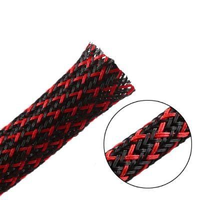 6mm Multicolor Expandable Braided Cable Sleeving for Electrical Wire Management
