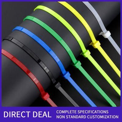 Industrial Grade Colored Self Locking Nylon PA66 Cable Tie Plastic Zip Ties