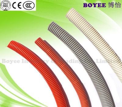PVC White Electrical Cable Flexible Pipe Conduit