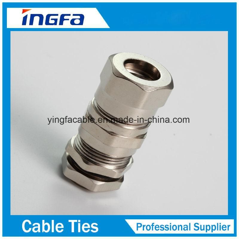 Metric Thread IP68 Electrical Waterproof Metal Cable Gland M20 M32