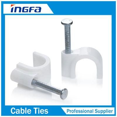 Free Sample Plastic Cable Clips for Outdoor Wiring