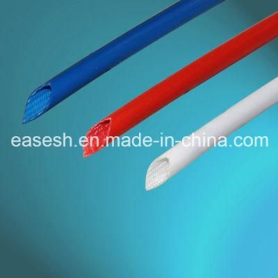 Manufacture Fiberglass and Silicone Rubber Cable Braided Sleevings