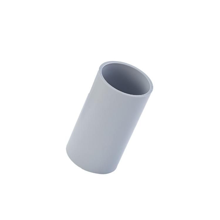 AS/NZS 2053 Grey Color PVC Electrical Pipe Fittings Solid Coupling