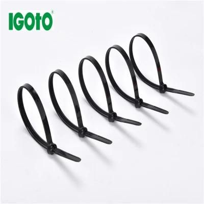 Igoto Best Quality 50lbs 4.8*300mm PA66 Plastic Nylon Cable Ties