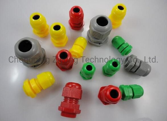 Plastic Cable Gland Pg 16 with Blue Color