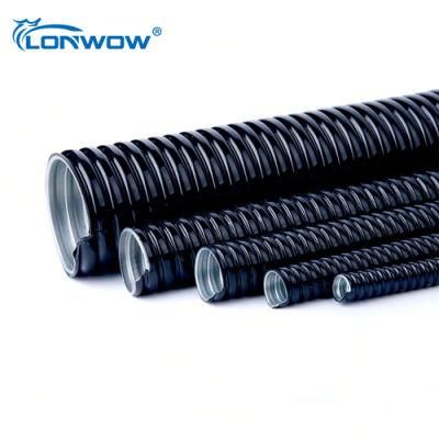 PVC Coated Gi Black Flexible Conduit Cable Hose