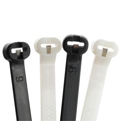 5*300 Plastic Metal Inlay Nylon Cable Ties