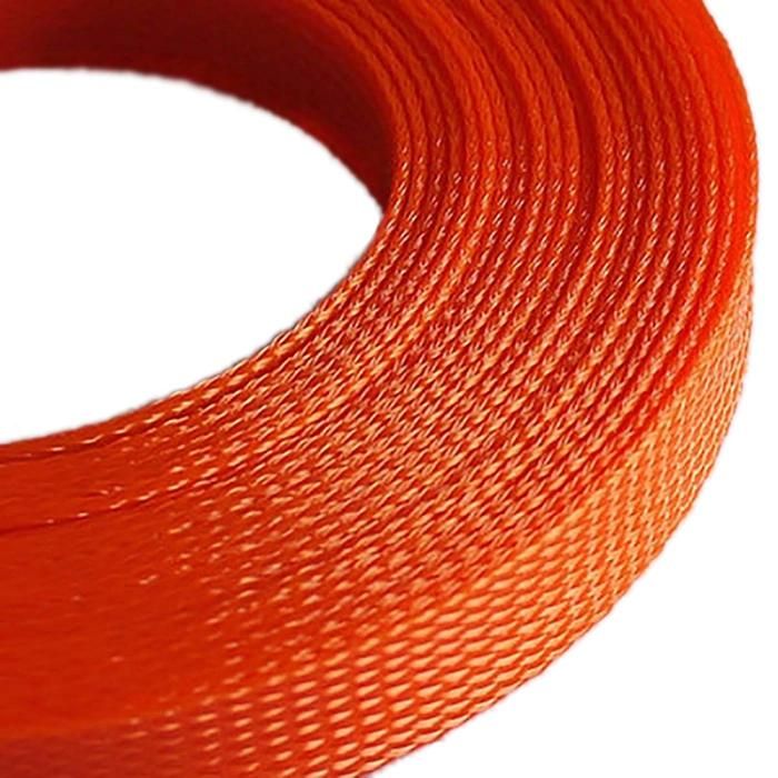 Colored UV Resist Pet Braided Sleeving Cable Expandable Wrap
