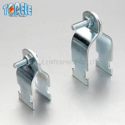 3/4 Inch Galvanized Steel Channel Strut Clamp / Unistrut Conduit Clamp /Rigid Strut Clamp /EMT Strut Clamps