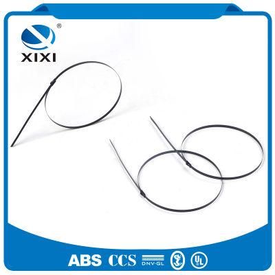 Polyester Full Coated Stainless Steel Cable Ties