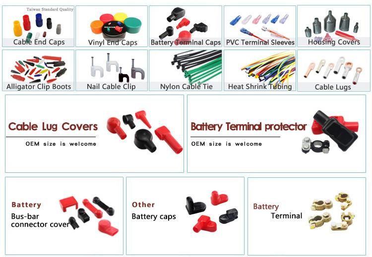 Plastic Battery Terminal Vinyl Cap Cover, Battery Connector Dust Cover