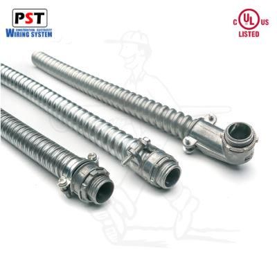 UL Listed Greenfield Galvanized Flexible Conduit Heavy Duty Type American Standard Flexible Conduit