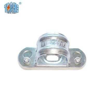 BS4568 Conduit Fittings Carbon Steel Spacer Bar Saddle