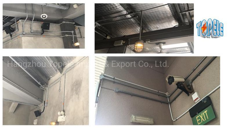 Hot Sell BS 4568 / BS 31 Hot DIP Galvanized Metal Conduit Pipe with Coupling and Cap