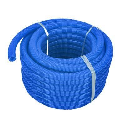 UL1653 Grey Blue 3/4&quot; Ent PVC Electrical Corrugated Flexible Conduit Tubing