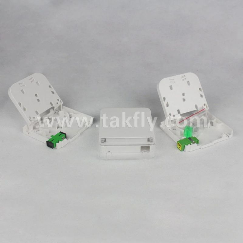 FTTH Single Port Fiber Optic Termination Box Specification Model