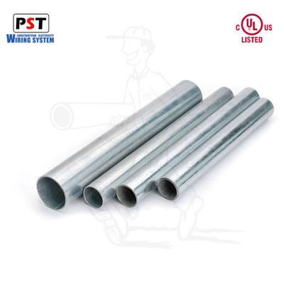 UL797 ANSI C80.3 EMT Galvanized Electrical Steel Pipe Conduit Metallic Tubing