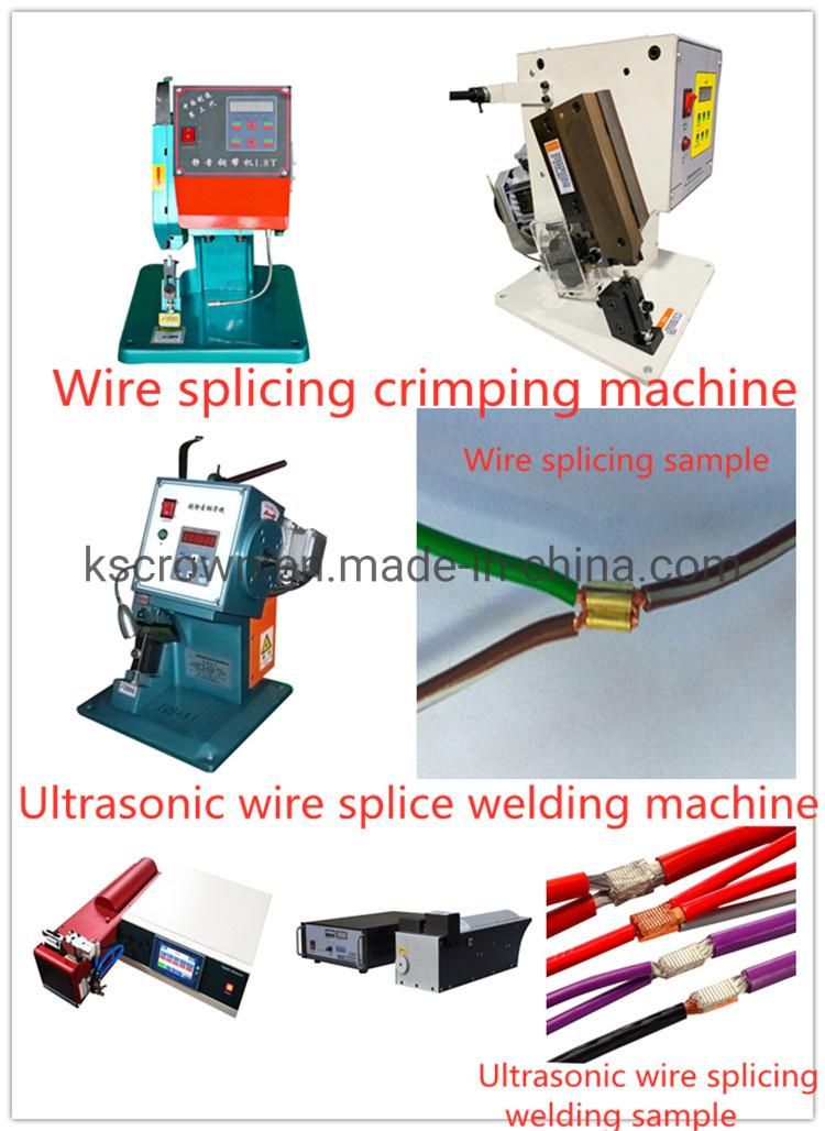 Expandable Braided Sleeving Wrap-Around Threading Machine for Wire and Cable