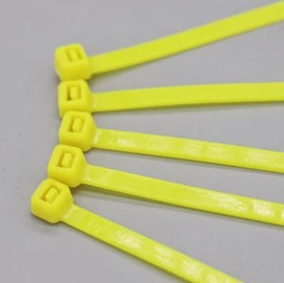 Factory White Plastic 2.5X100-3.6X300 Zip Products Self Locking Nylon66 Nylon Cable Tie