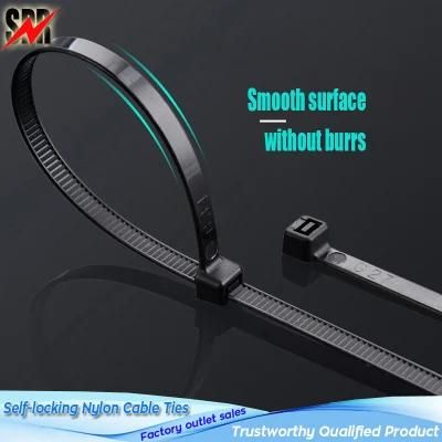 Anti-UV Self-Locking Nylon Cable Ties Plastic Strap Tie Wraps for Wire Management Wire Accessories