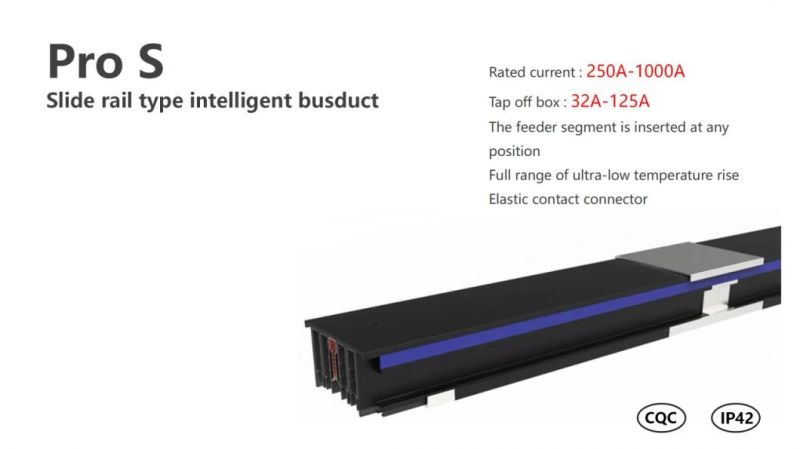 PRO S 800A Track Busduct Data Center