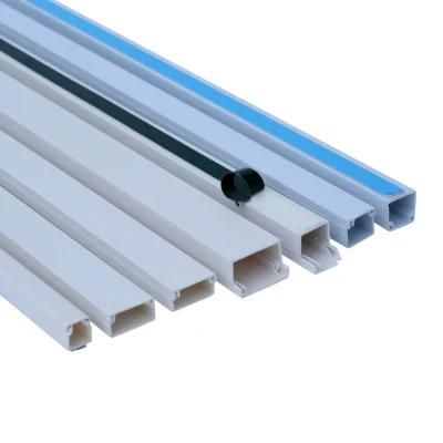 25X16mm Wire Trunk Fire Resistance PVC Wire Trunking