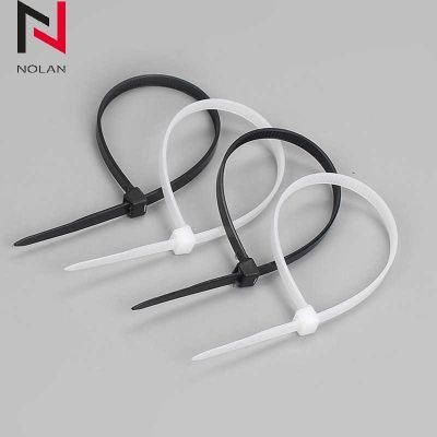 Durable Using Various 2.5-9 mm Black Multi Color Zip Self Locking Nylon Cable Ties