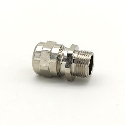 Brass Cable Gland Longer Thread Type Waterproof M22*1.5 Metal Cable Gland