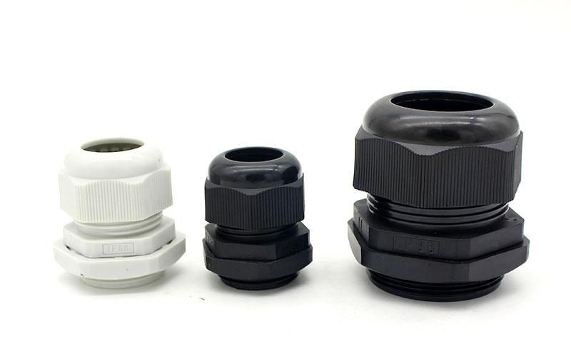 G2 Flame Resistant Polyamides Nylon Cable Glands with Locknut