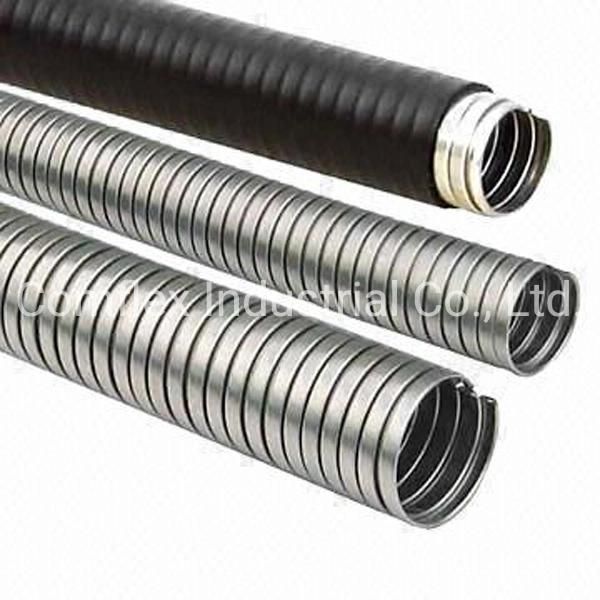 Hot Sale ID 10mm 16mm Electric Wiring PVC Coated Electrical Inter Square Lock Flexible Metal Conduit Pipe Price