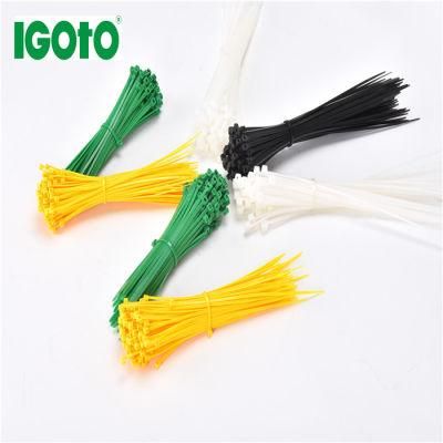 China Supplier CE RoHS UL Certifications Self- Locking Nylon PA66 Plastic Cable Ties for All Colors