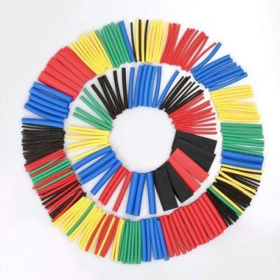 Colors Electrical Insulated Polyolefin Electrical Cable Sleeves Shrinkable Tubing