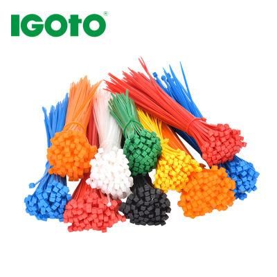 PA66 PA6 Plastic Self Locking Nylon Cable Zip Ties