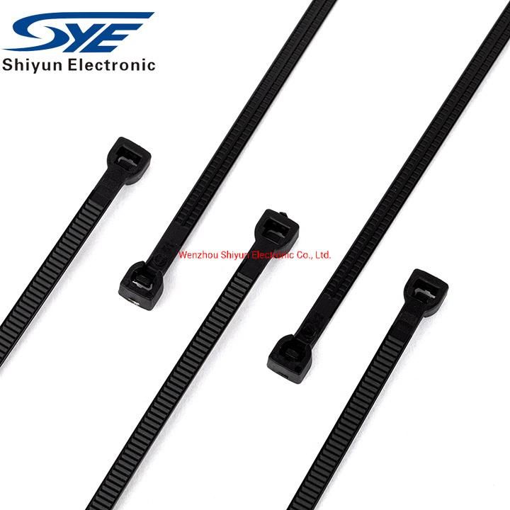 Shiyun Best Quality 50lbs 4.8*300mm Cable Accessories PA66 Plastic Straps Nylon Cable Ties