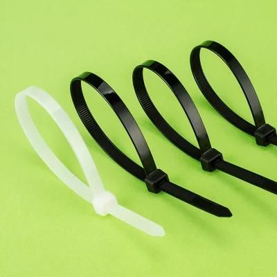 Zgs High Quality Black White Factory Direct Wire Cable Tie