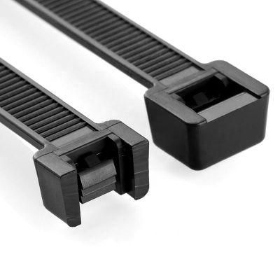 Plastic Self Locking Nylon 66 Cable Ties Color Width 2.5mm Global Standard Zip Ties 12 Inch