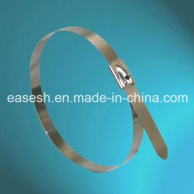 304 316 Ball Lock Stainless Steel Cable Ties for Heavy Duty