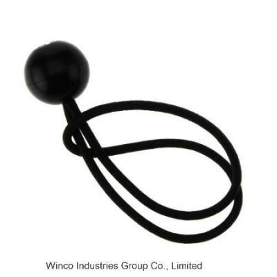 Strong Texture Latex Bungee Cord with Plastic Ball