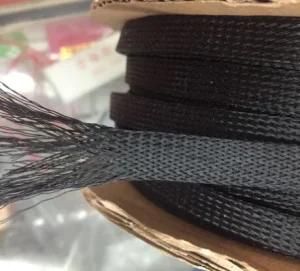 Expandable Braided Sleeving for Wire Cable Sleeve Color Production Pet PA Fiber Fabric 9001