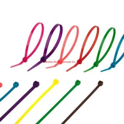 Shiyun UV Resistant Color Customized 50lbs Self-Locking Nylon Cable Tie