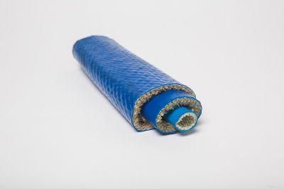 Thermal Isolation Heat Resistant Hose Protection Silicone Coated Fiberglass Sleeve