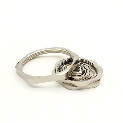 Nickel Plated Brass Locknut M12*1.5-M100*1.5